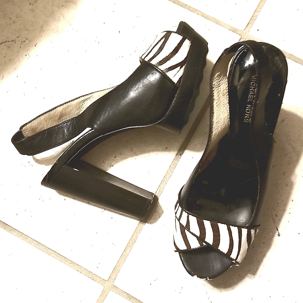 Michael Kors very high heel shoes